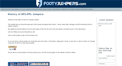 Desktop Screenshot of footyjumpers.com